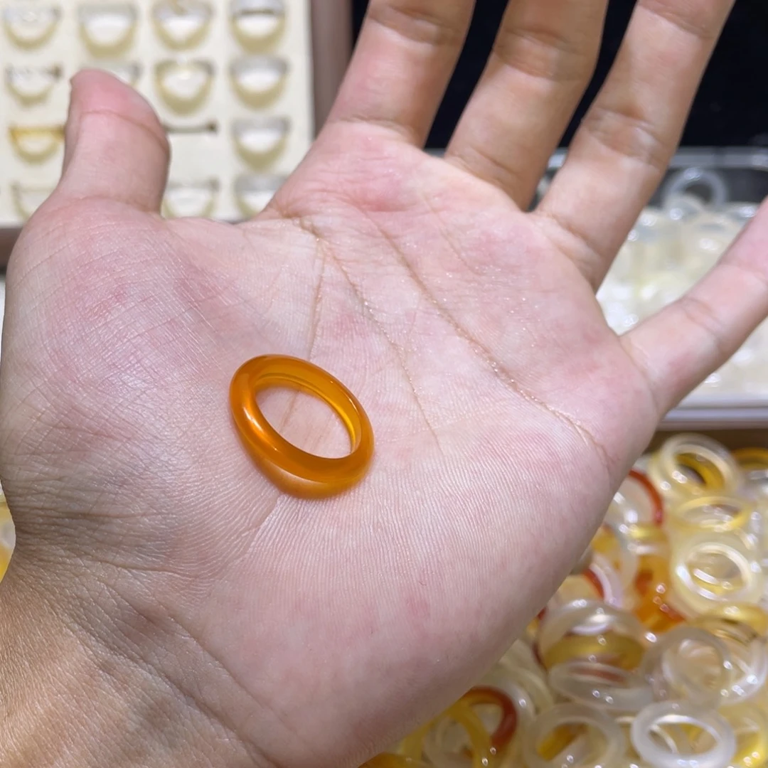 玛瑙/玉髓合金戒指60号港16