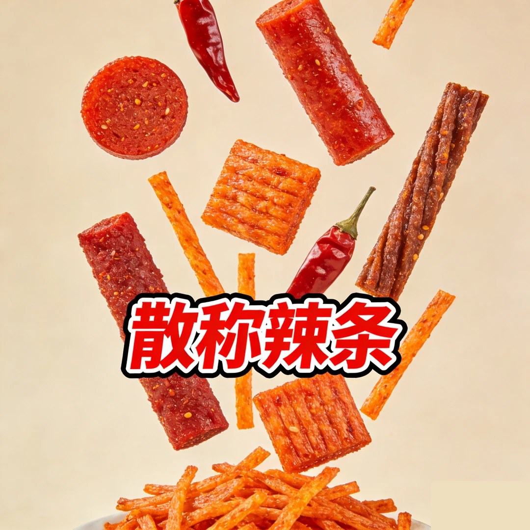 辣条香辣解馋办公室追剧必备休闲零食