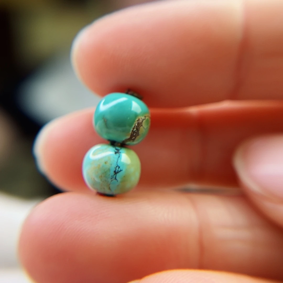 未镶嵌绿松石珠宝奇石8.5