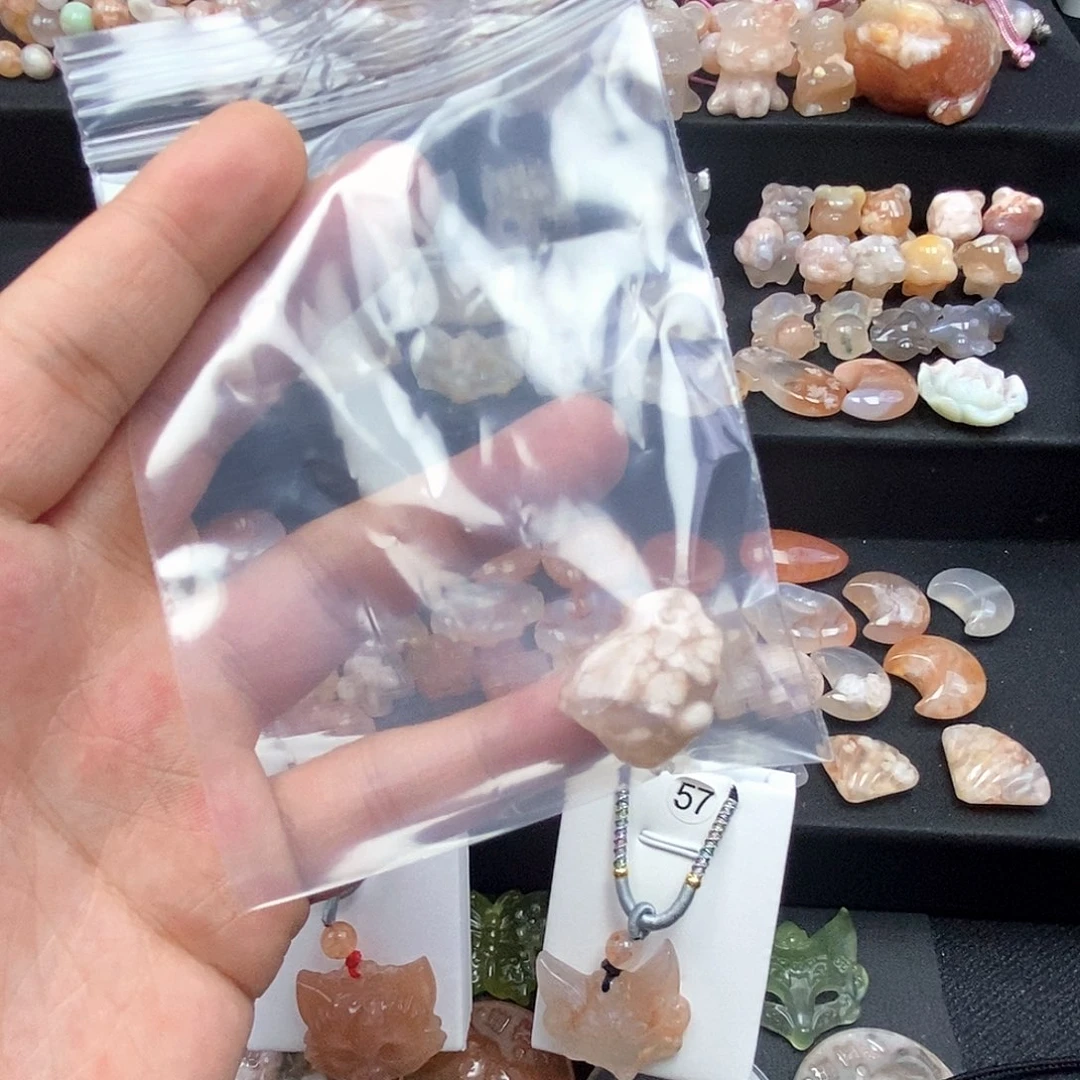 石英质玉吊坠(不含链)未镶嵌丹*