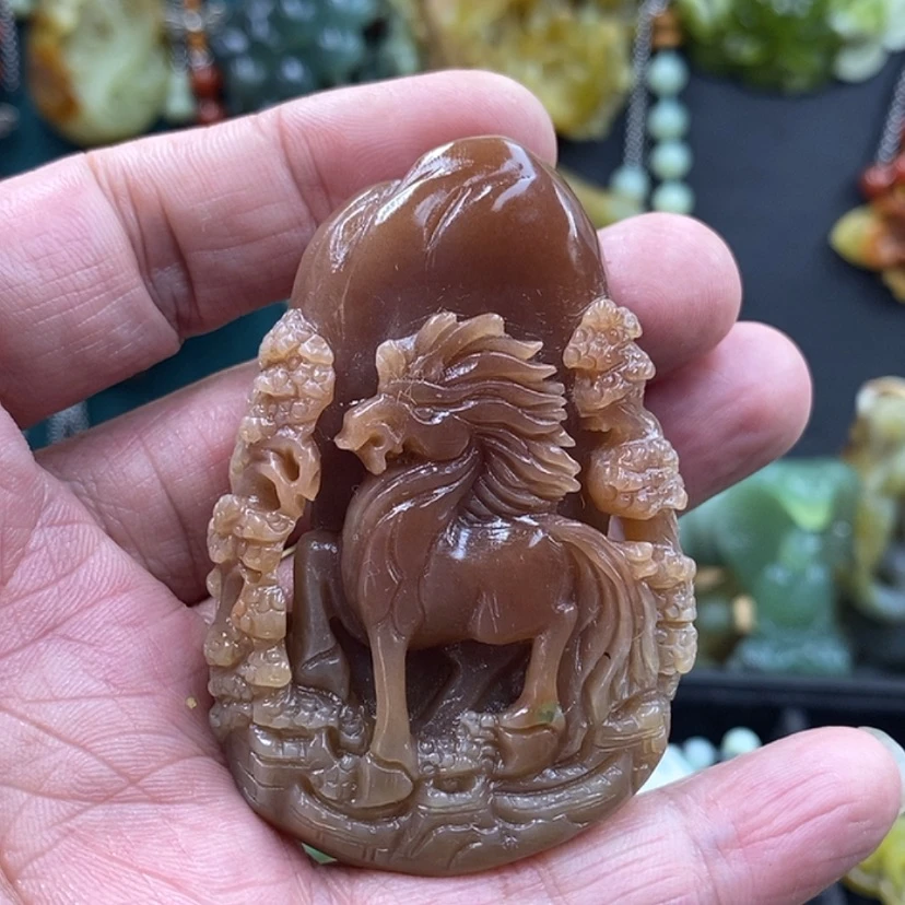 【闪购商品】未镶嵌岫玉吊坠