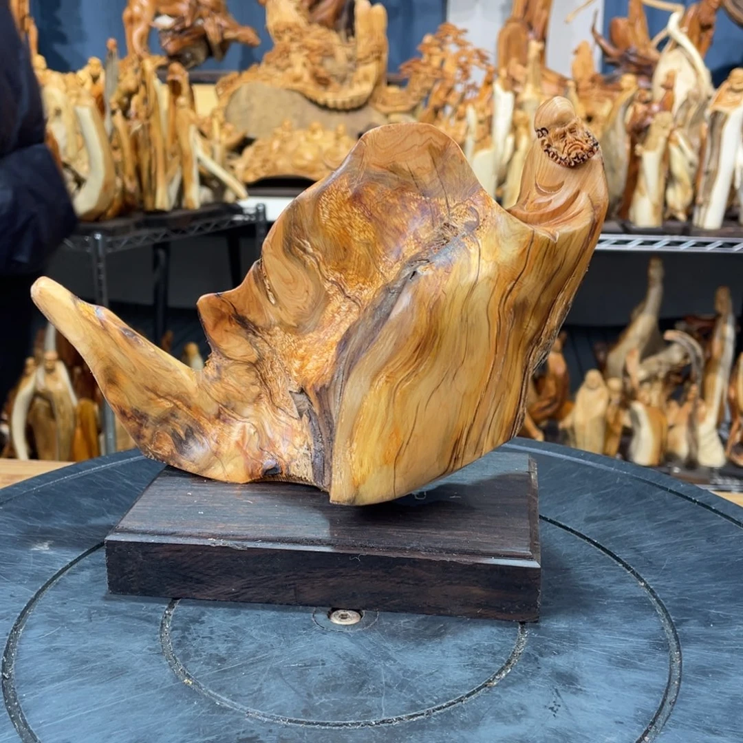 柏木（崖柏）随型摆件