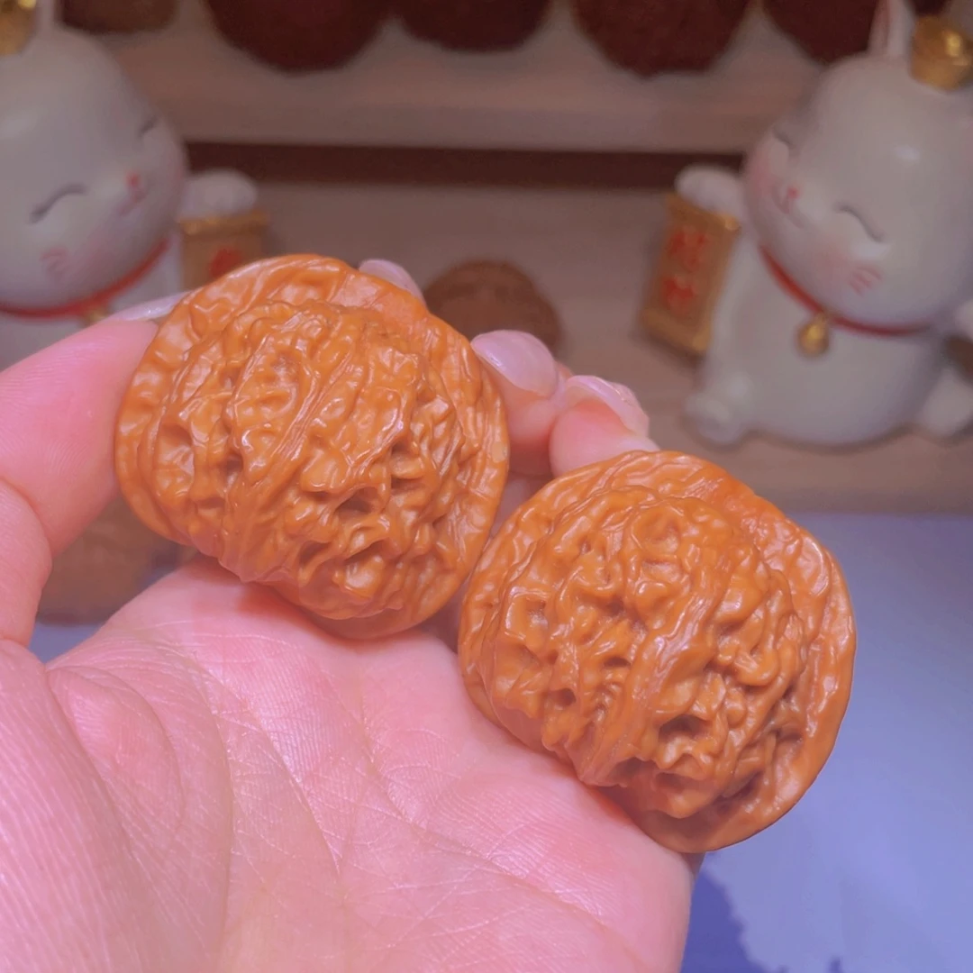 文玩核桃把件42天地