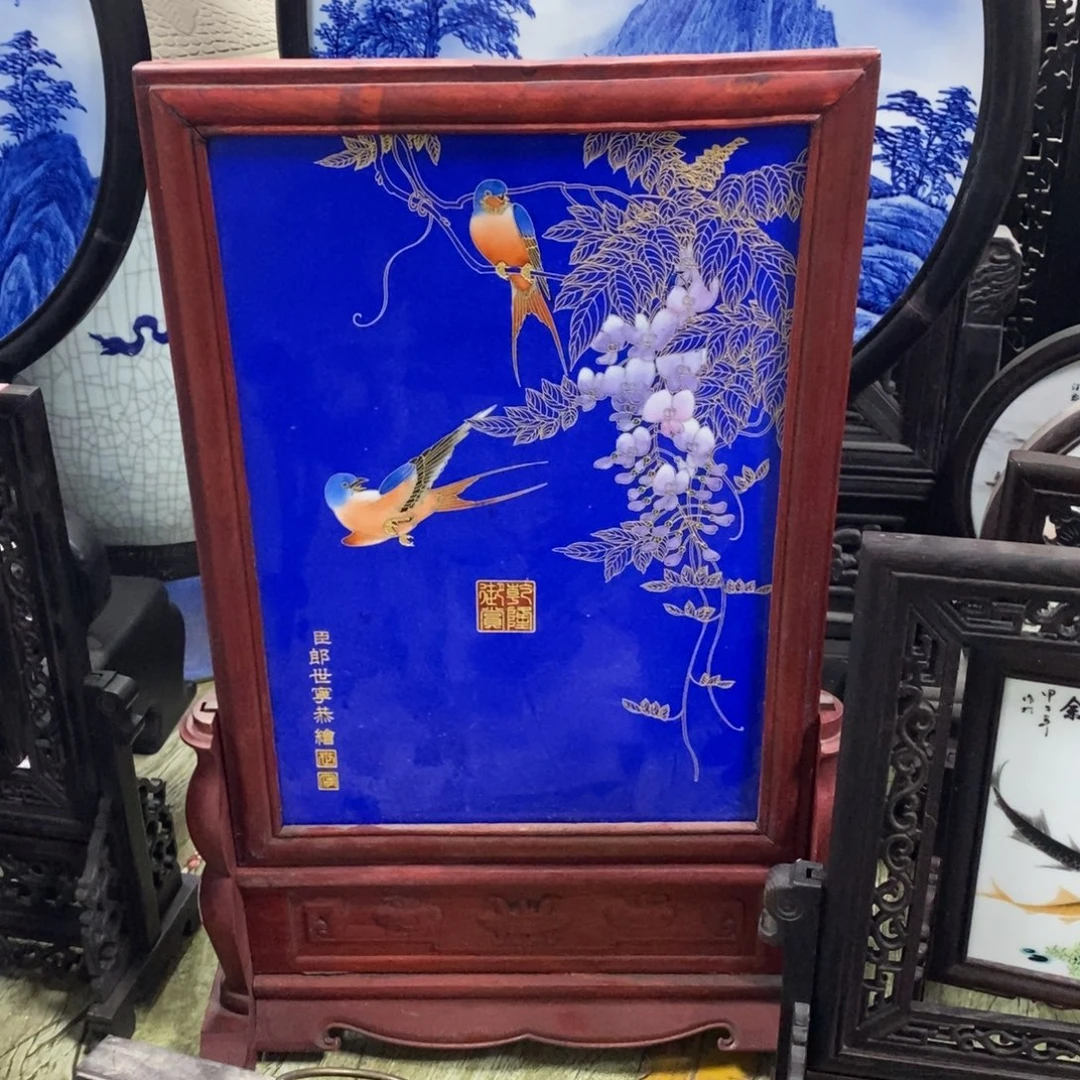 瓷53*35 景德镇瓷板画柴窑烧制