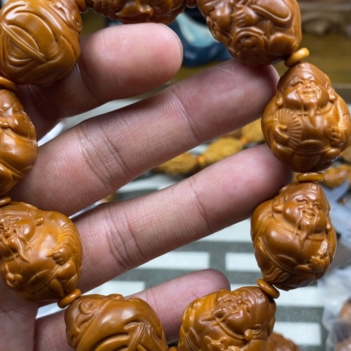 橄榄核手串/手链橄榄核雕工艺手串