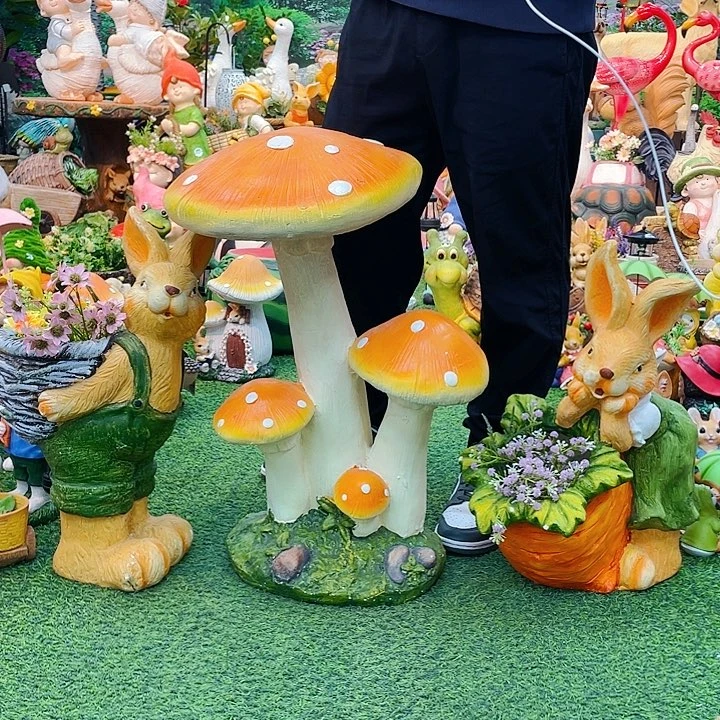 红陶花园庭院摆件&003&