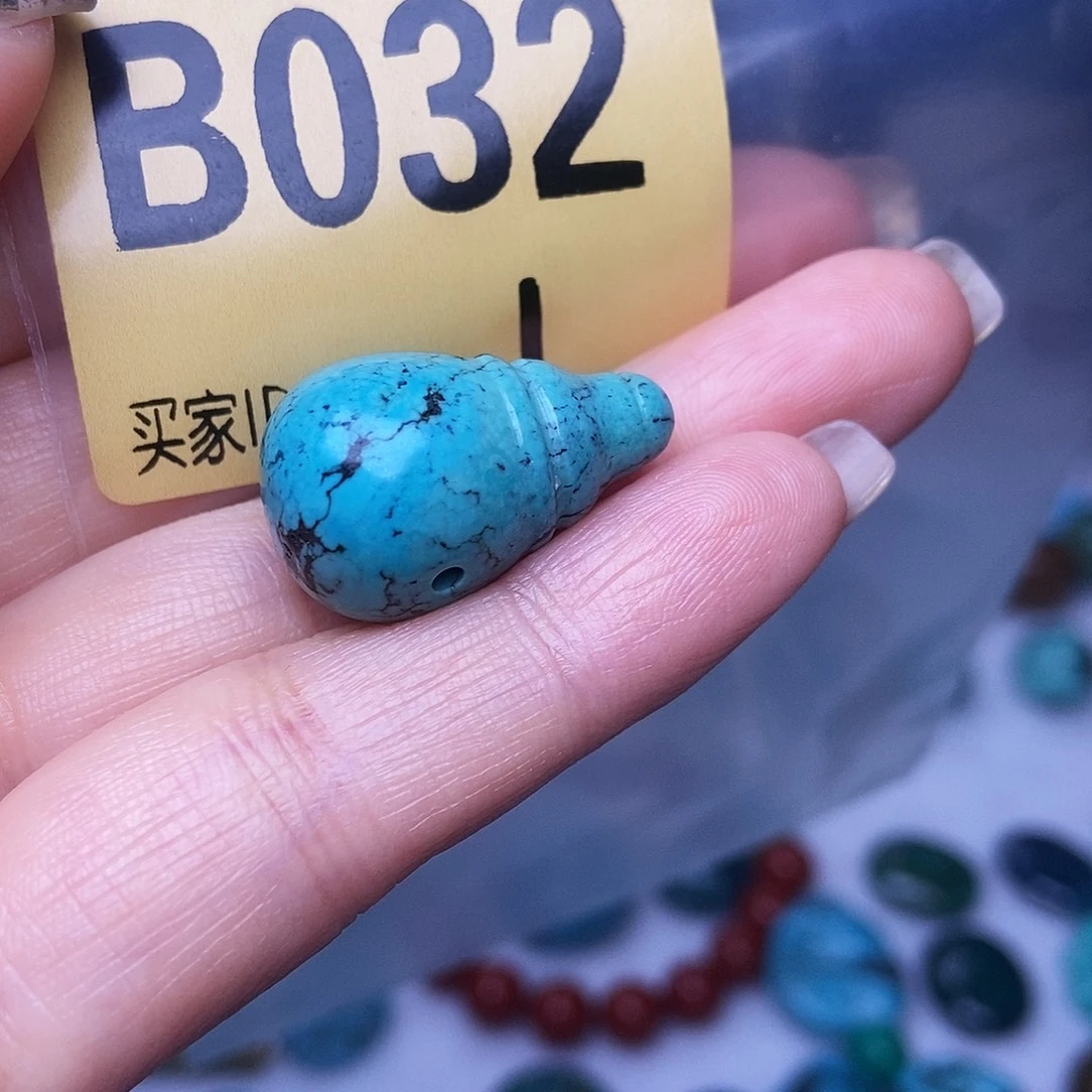 绿石头十堰特色手工古风配饰空竹十堰特色散珠