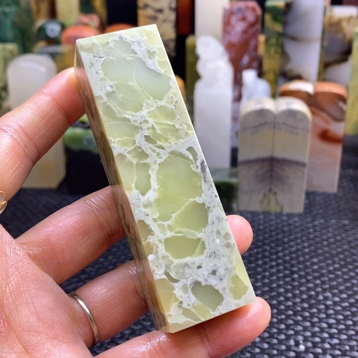 青田石@****）青田石印章石