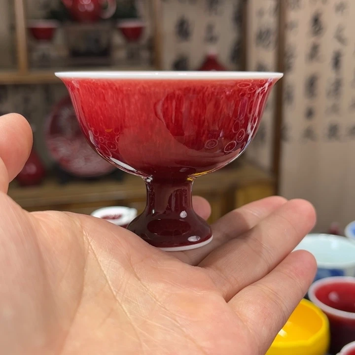 景德镇陶瓷贵妃杯