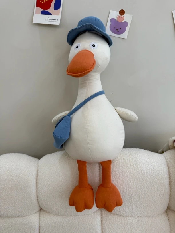 2025新款棉麻玩偶儿童玩具抱枕家居摆件全棉男女公仔布偶礼物