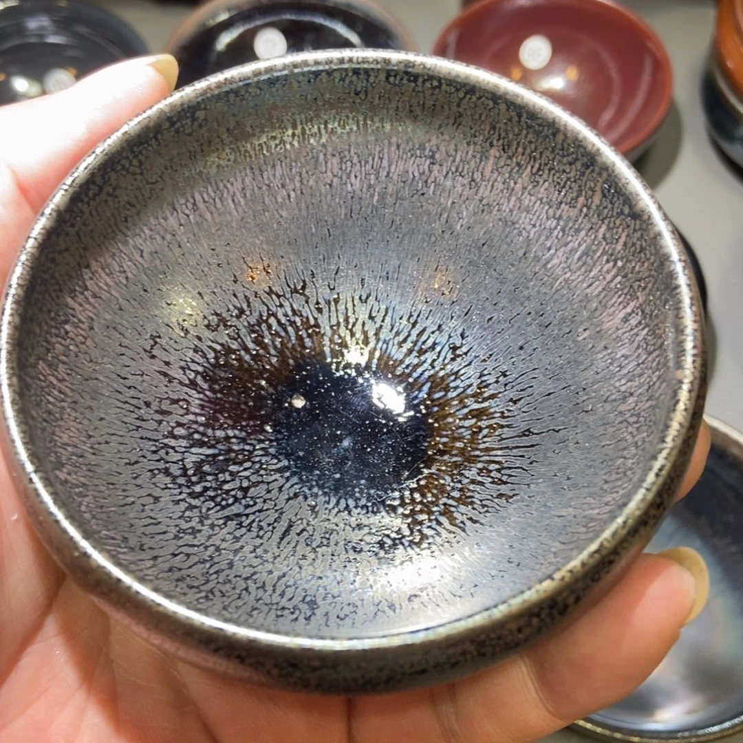 茶盏207 建窑建盏龙窑柴烧