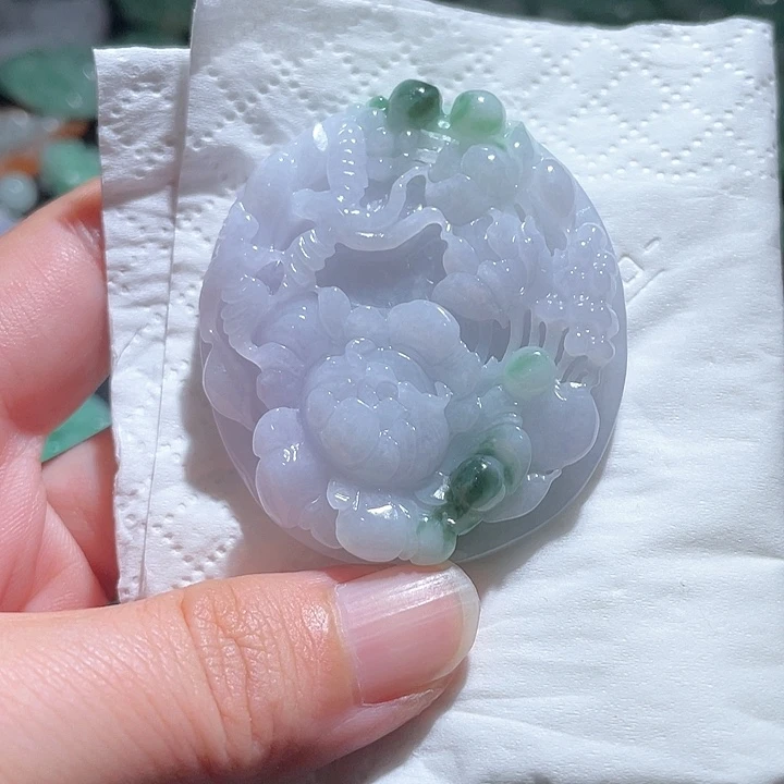 颈饰未镶嵌翡翠天