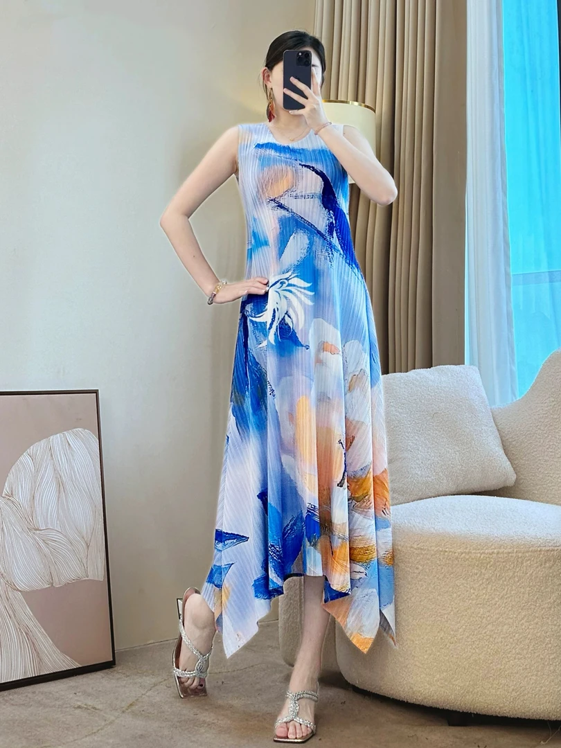 曾有约定服饰裙子056-2025春夏季新款时尚度假风连衣裙