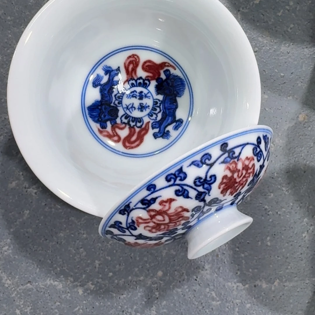 杯子瓷言所老曹甄选好瓷瑕疵