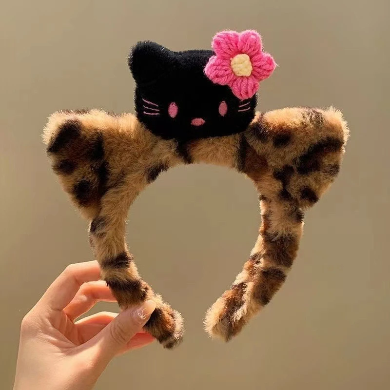 【 小米自留 】小猫毛绒洗脸发箍