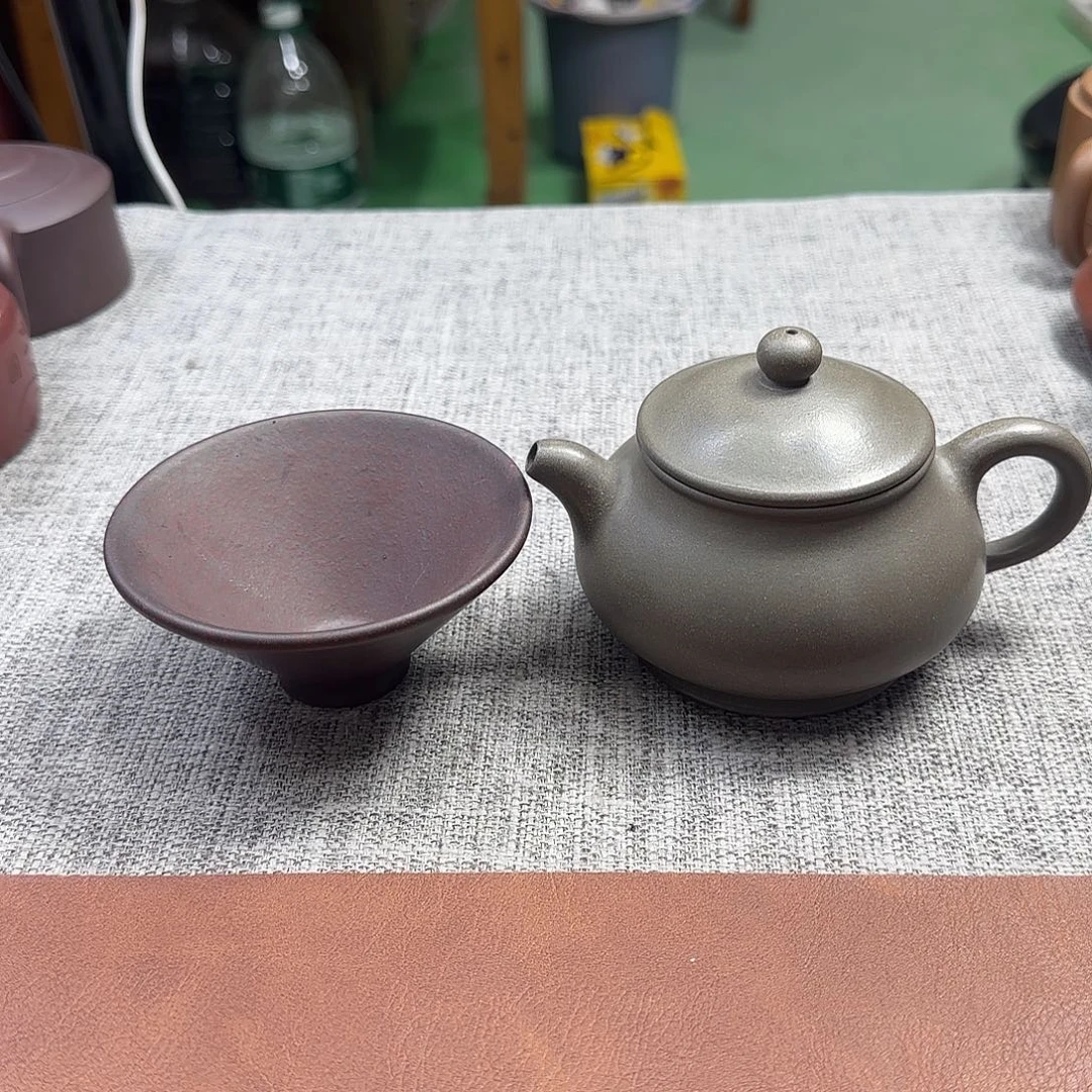 茶壶紫砂民间手艺人全手工制作