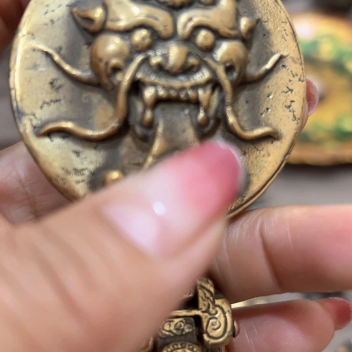 江***柱铜器型精致漂亮优美