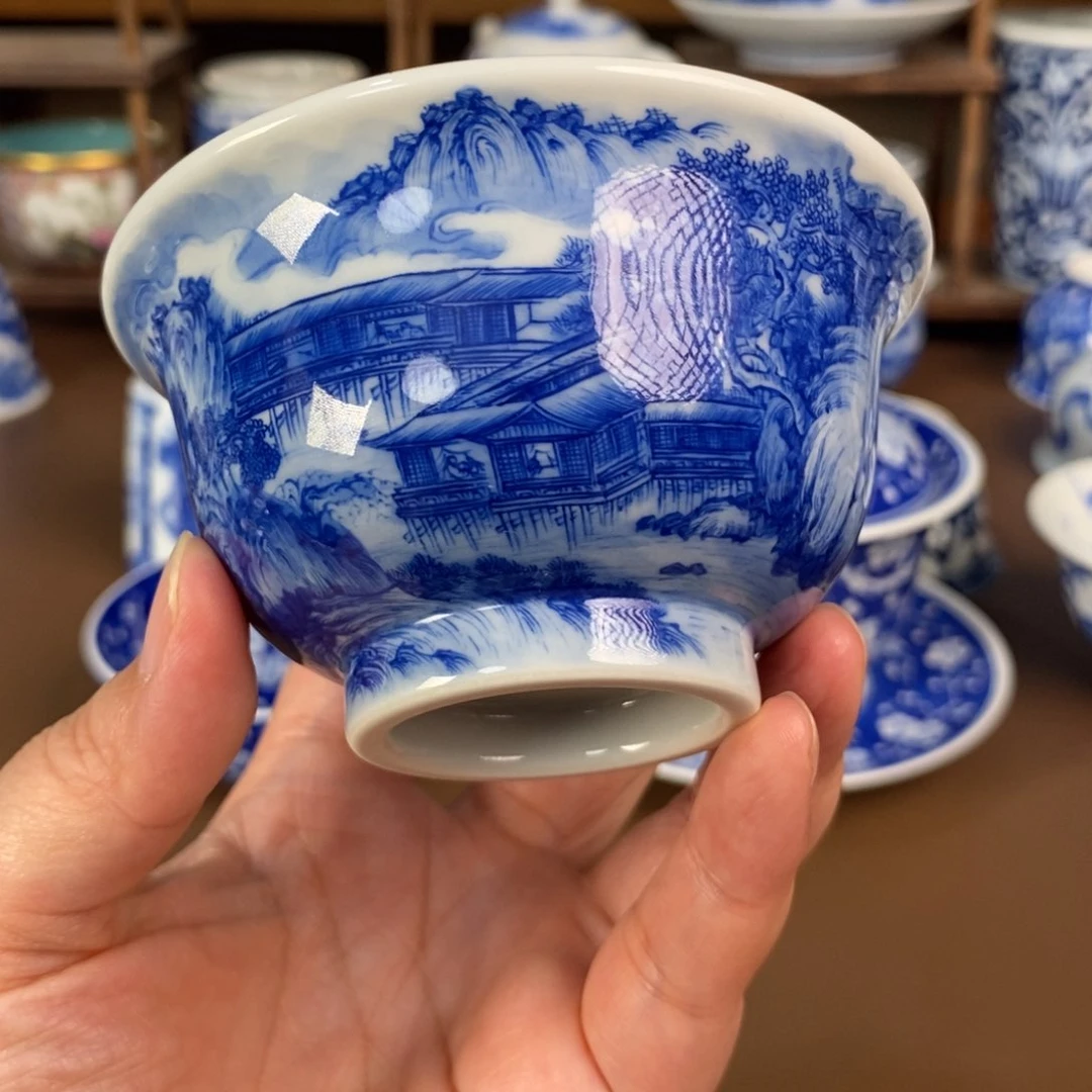 杯景德镇陶瓷手工手绘