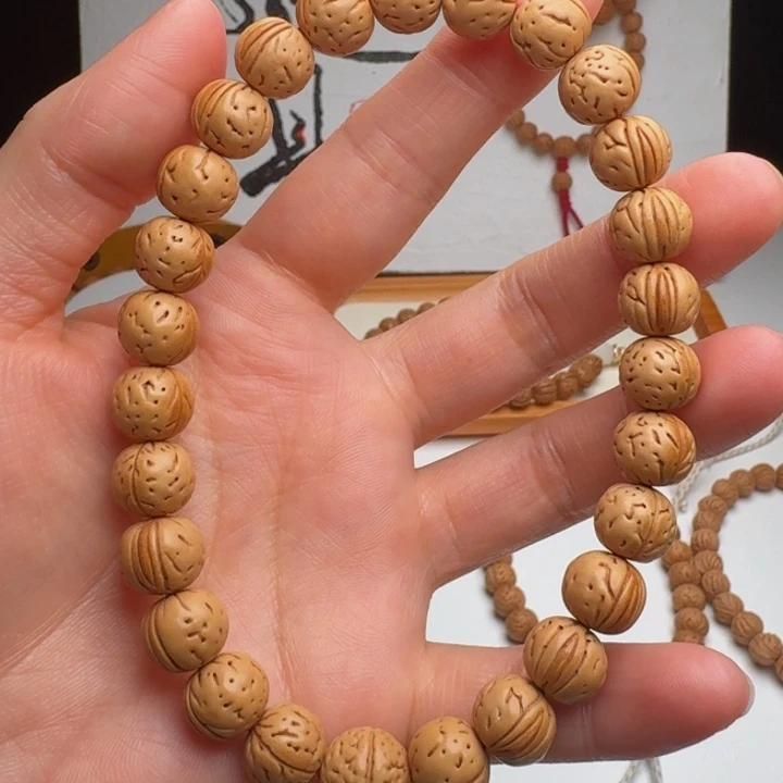 小***胖手串桃核10➕脐中脐精品手持