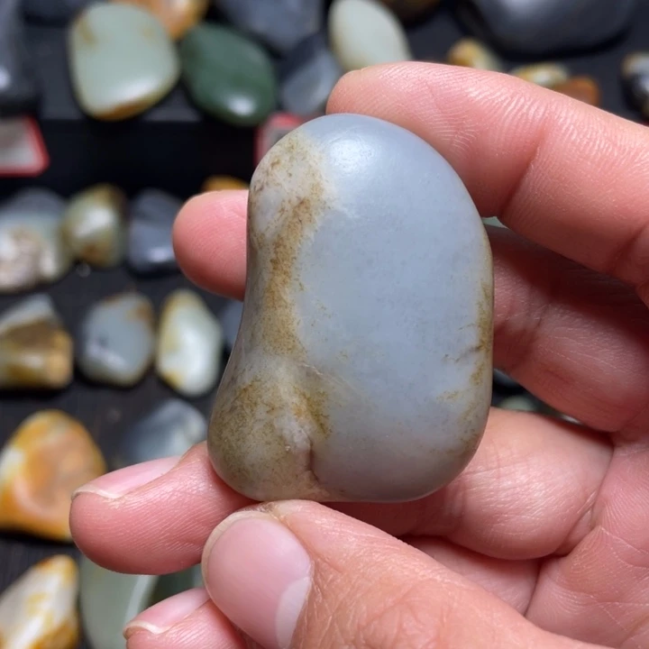 和田玉未镶嵌挂件15