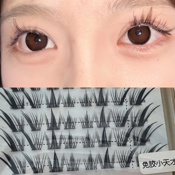 免胶睫毛 假睫毛对对碰➕拆拆乐