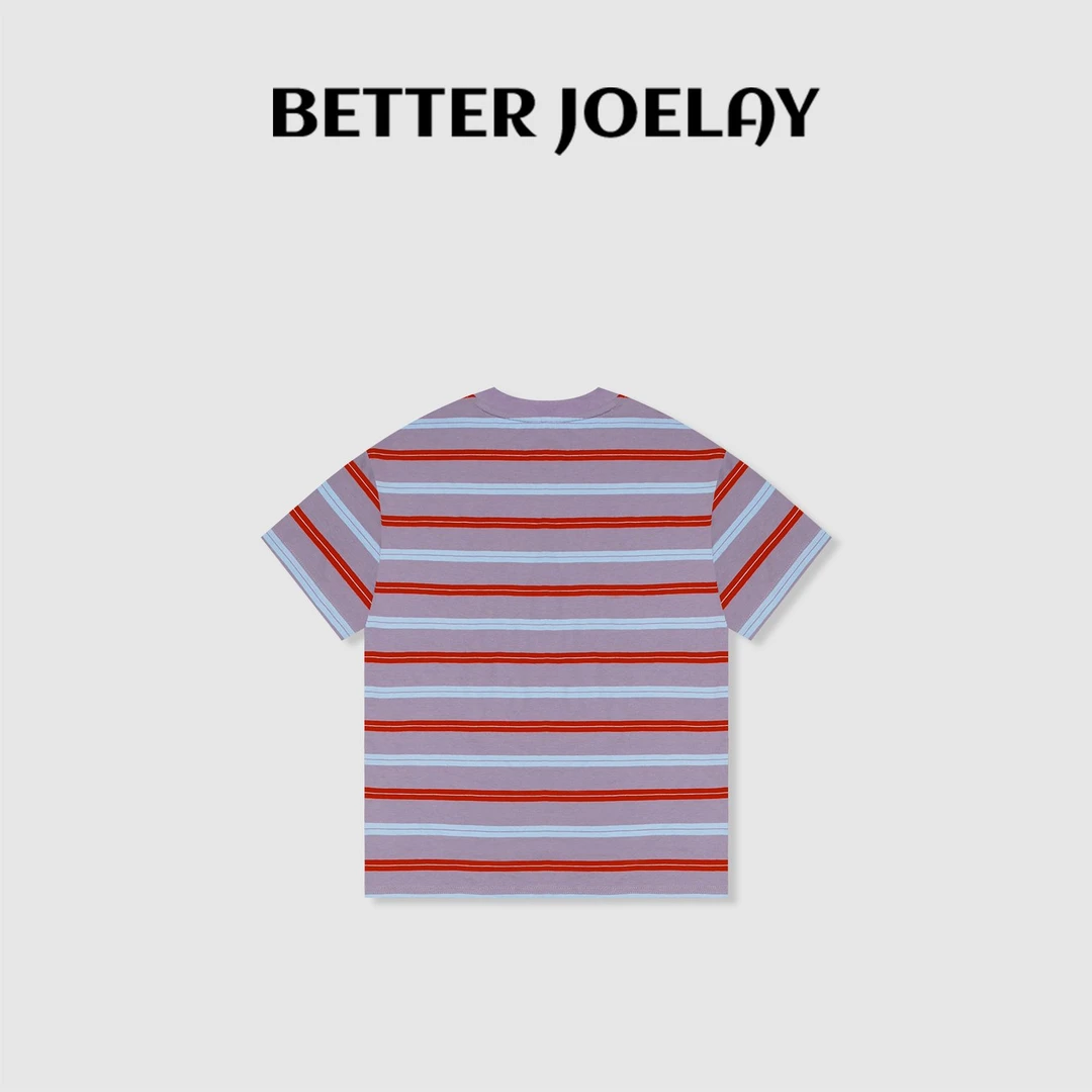 BETTER JOELAY -小版【夏诗文】百搭时尚微宽松短袖T恤Z0727