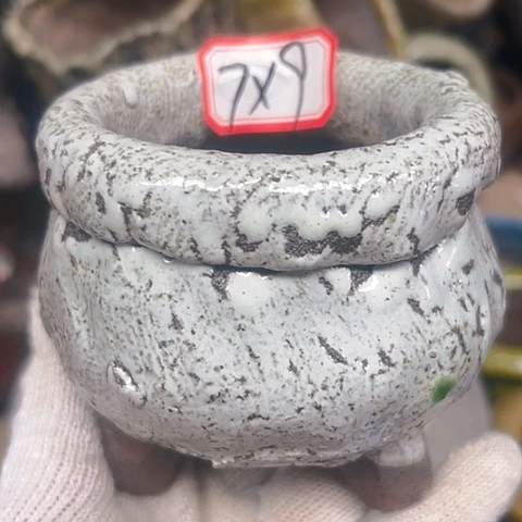 粗陶花盆手工花盆制作