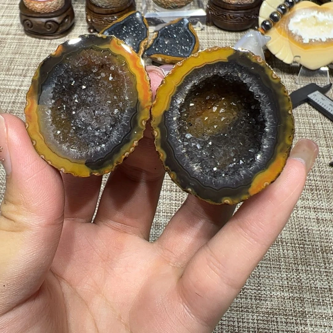 玛瑙/玉髓未镶嵌摆件