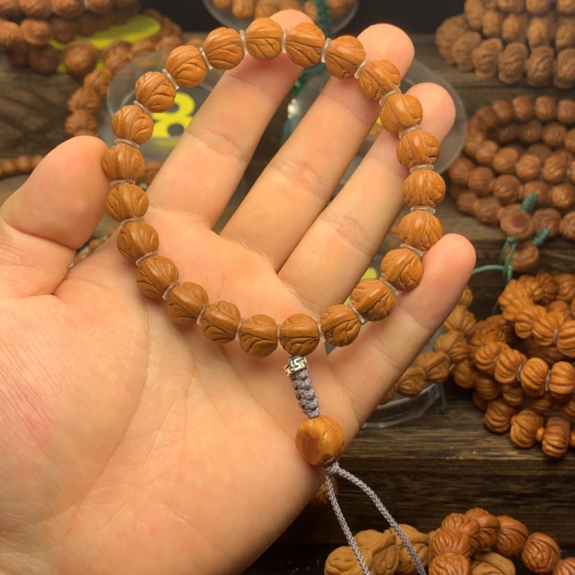 【闪购商品】桃核吊坠12小龙纹 龙纹桃核