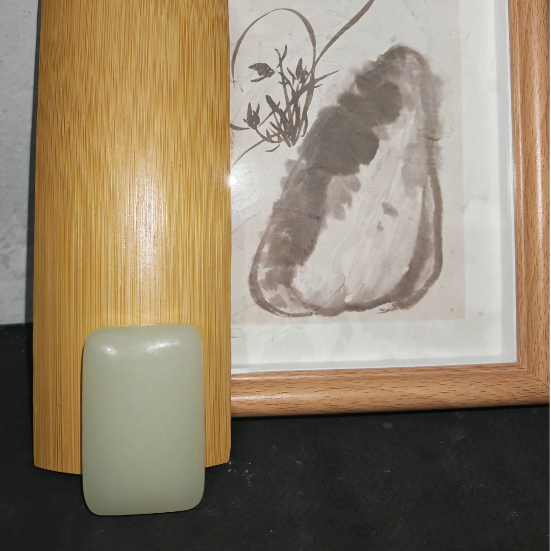 蜂蜜水46无事牌   竹具摆件细节对比图