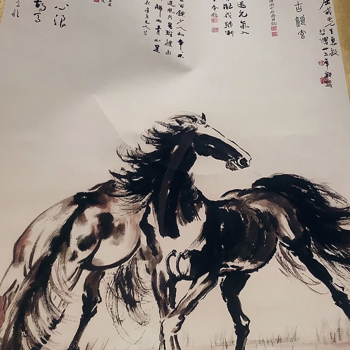 竖款装饰画工艺品