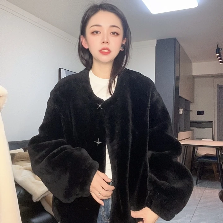 绵羊皮美丽奴皮毛一体M125斤左右