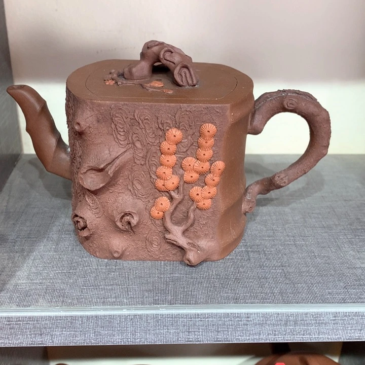 紫砂茶壶原矿手工184