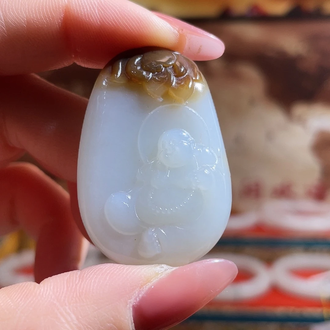 和田玉（糖玉）未镶嵌颈饰