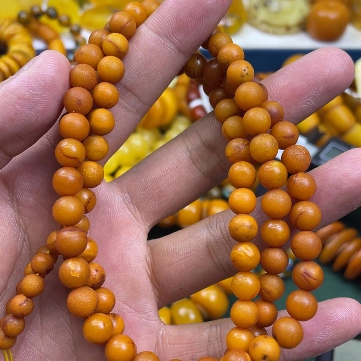 琥珀未镶嵌珠宝奇石