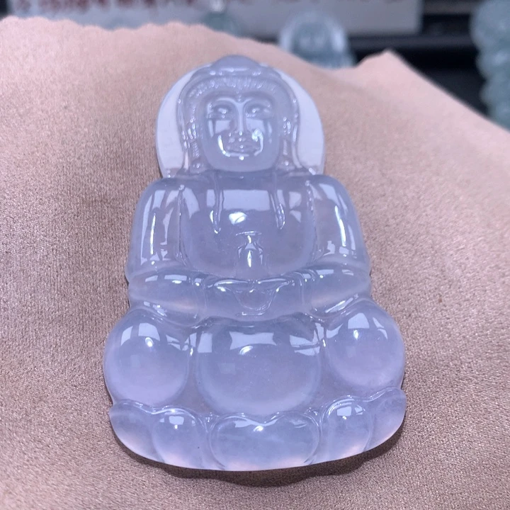 颈饰未镶嵌翡翠缅甸翡翠