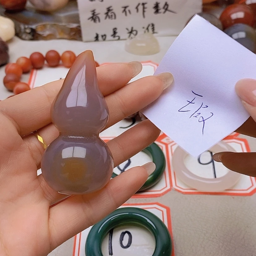 【闪购商品】未镶嵌玛瑙/玉髓珠宝半成品S****2