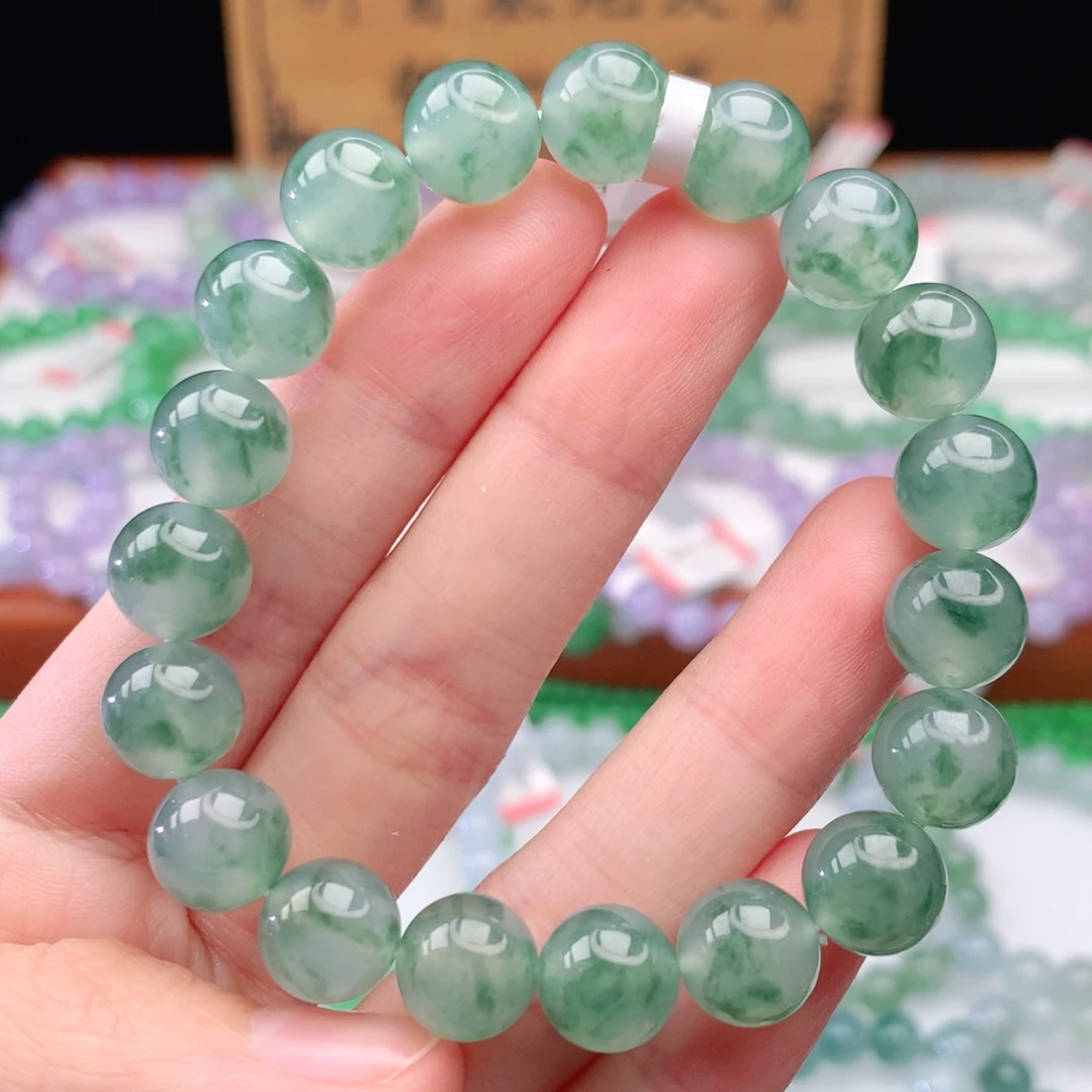 翡翠手链未镶嵌翡翠10mm