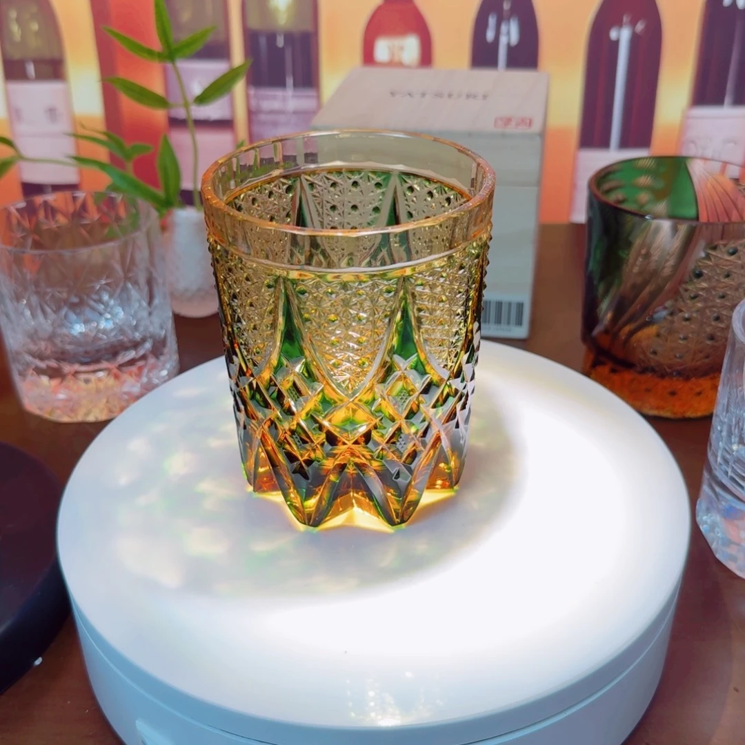 水晶玻璃吸管款大棘花
