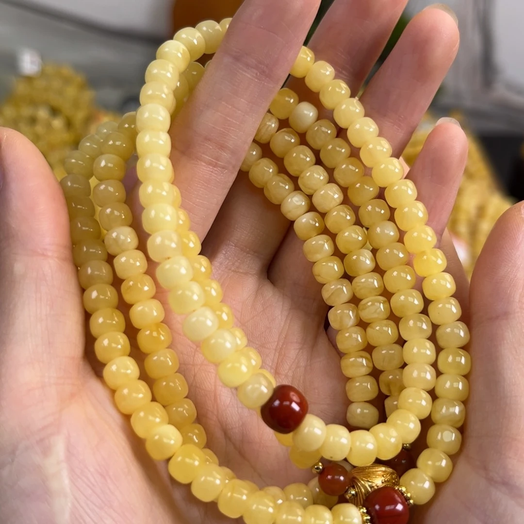 裸石琥珀未镶嵌6.2老型多圈