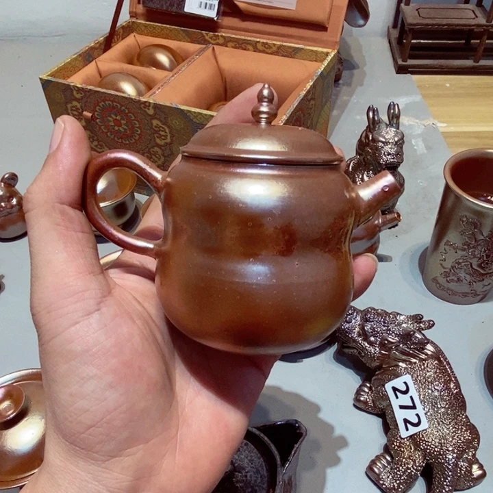 柴烧茶具陶瓷杯子