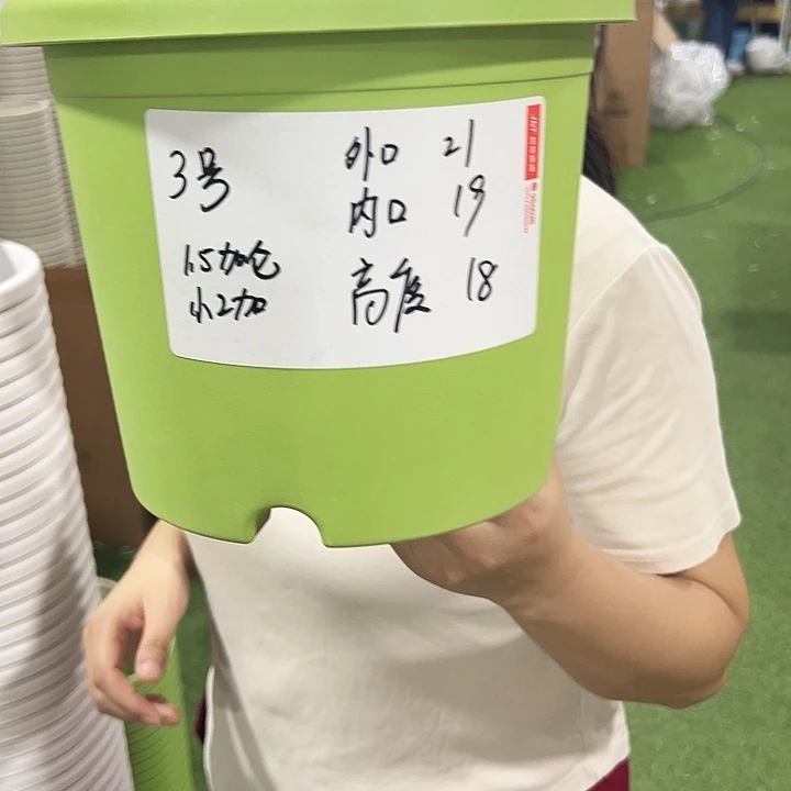 特价3号四季盆口21高18混色无托10只