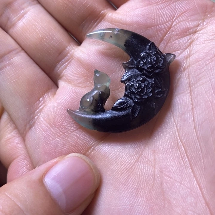 岫玉岫玉颈饰未镶嵌