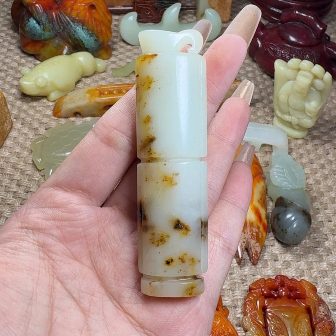 吊坠白玉菩提挂件