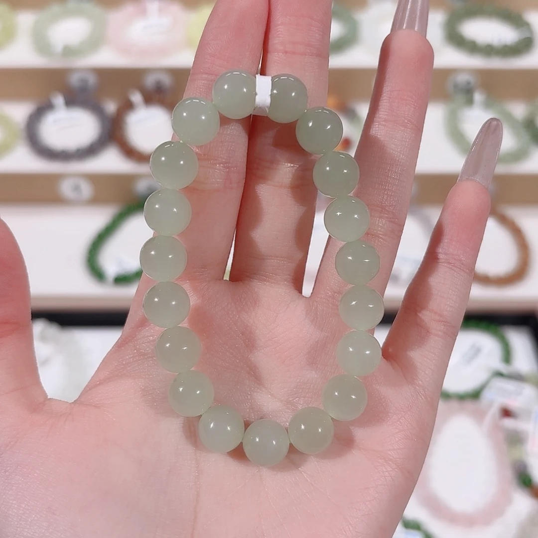 旺***仙手串未镶嵌和田玉l