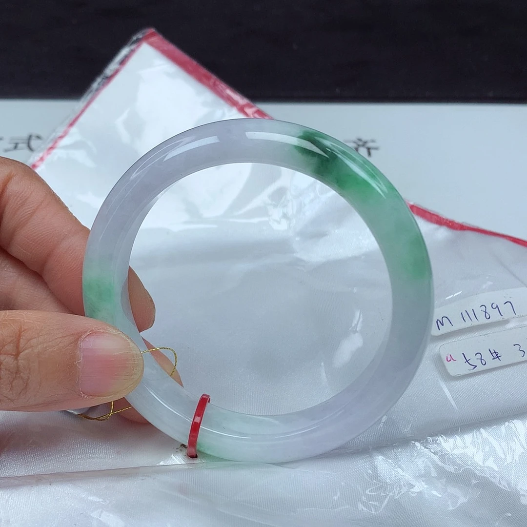 翡翠手镯未镶嵌58圈1897