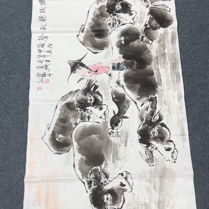 国画纯手绘作品欣赏图