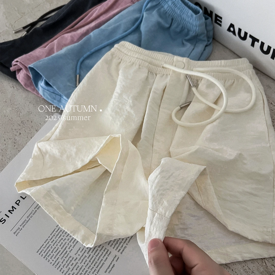 现货「麦麦秋.MAIMAIQIU」【画家短裤】母女画家短裤女夏【XA241869】