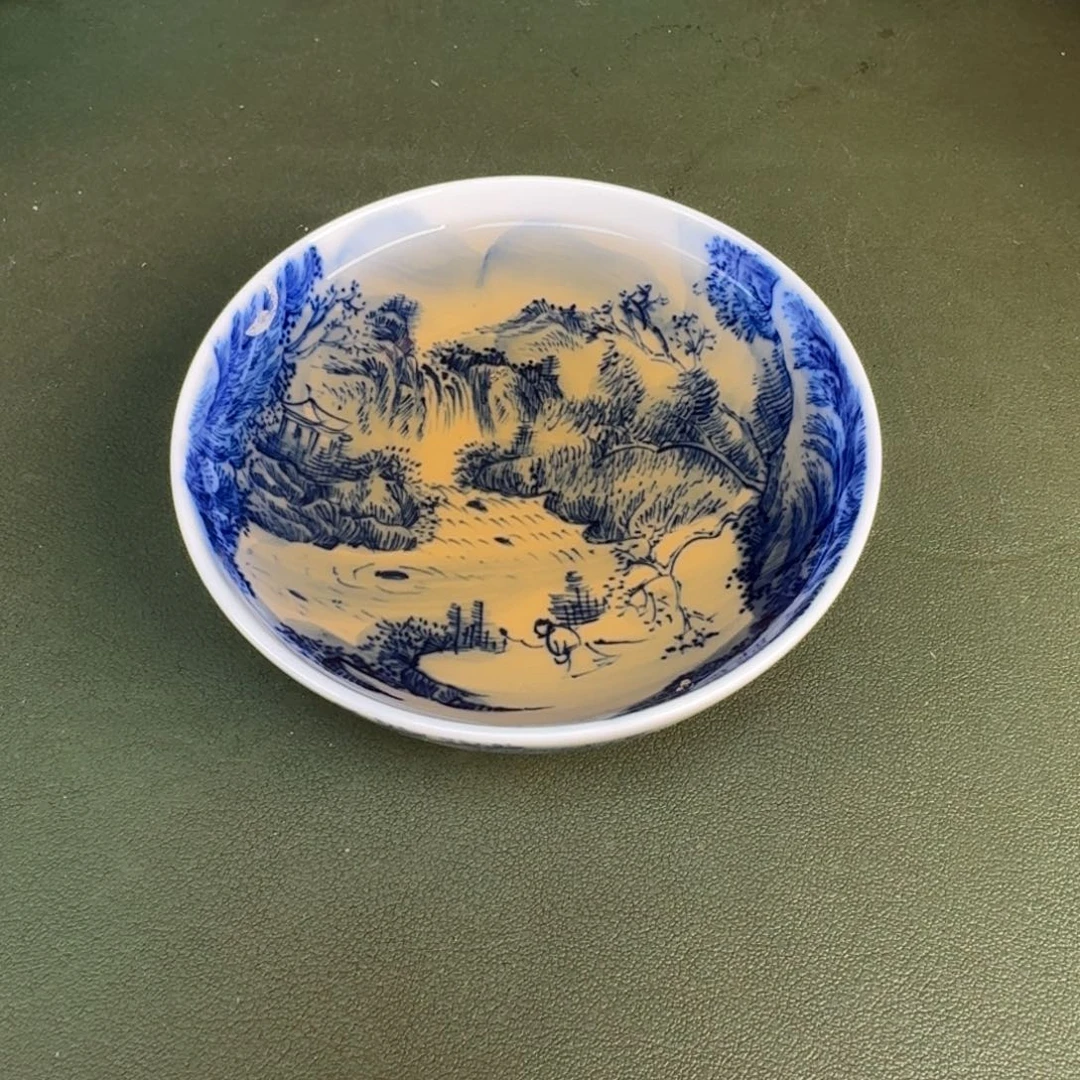 瓷景德镇纯手绘茶具圆圆231