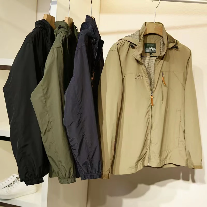 欧洲订单  男士户外休闲百搭三防冲锋衣夹克